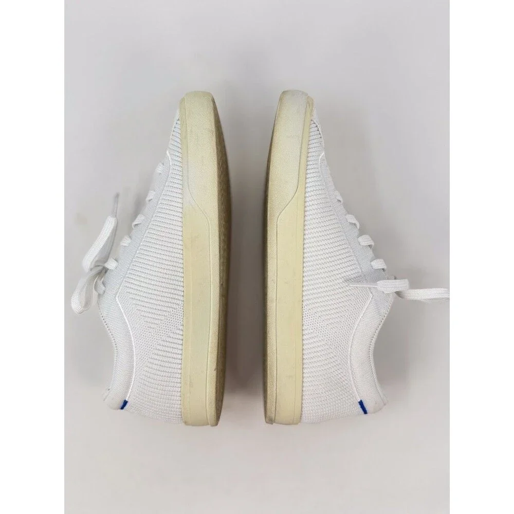 Rothys Womens Shoes White The Lace Up Low Top Sneakers Comfort Classic US 7 - Picture 8 of 10